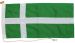 6x4ft 183x122cm Isle of Barra flag (woven MoD fabric)